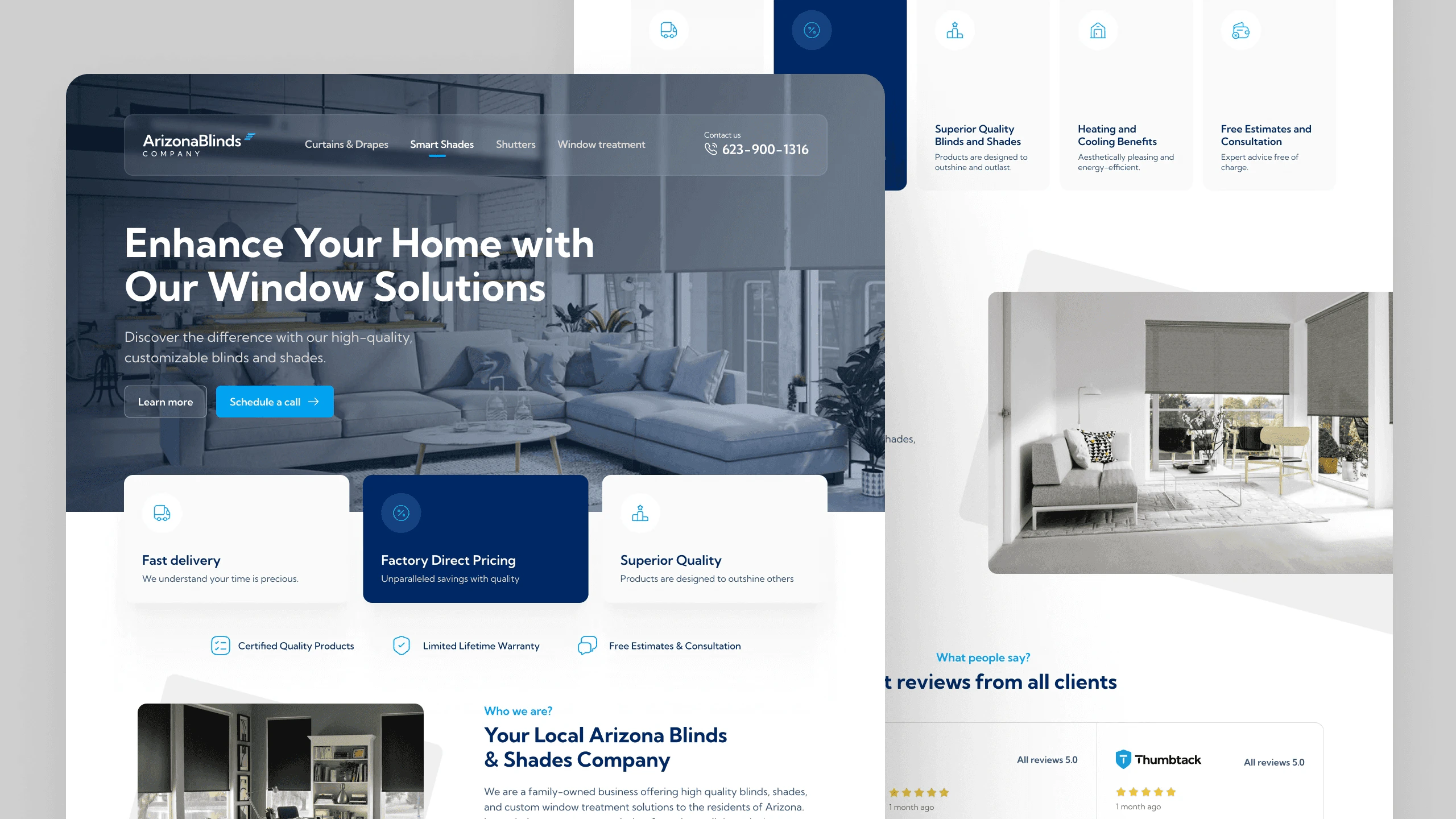 Arizona Blinds — screen