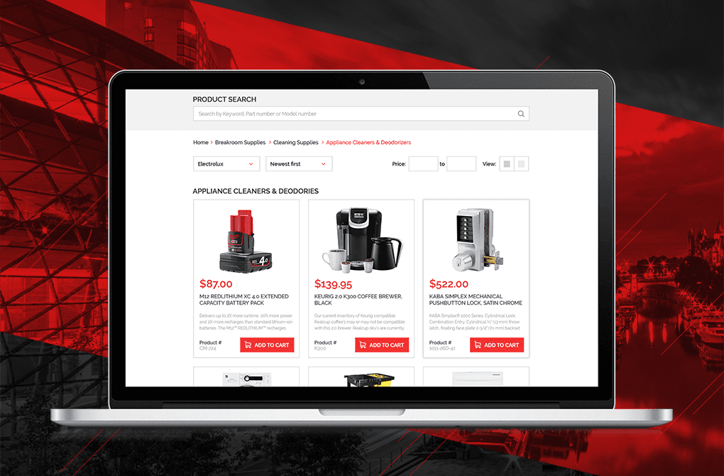 AmreSupply — screen