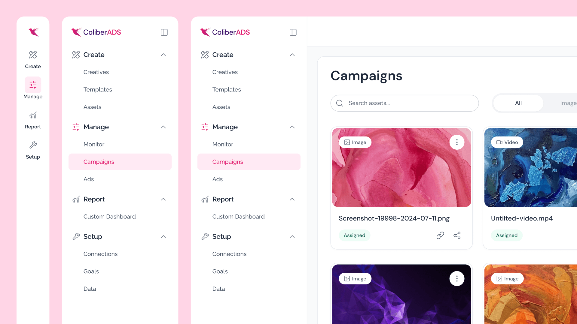 ColiberADS — web application