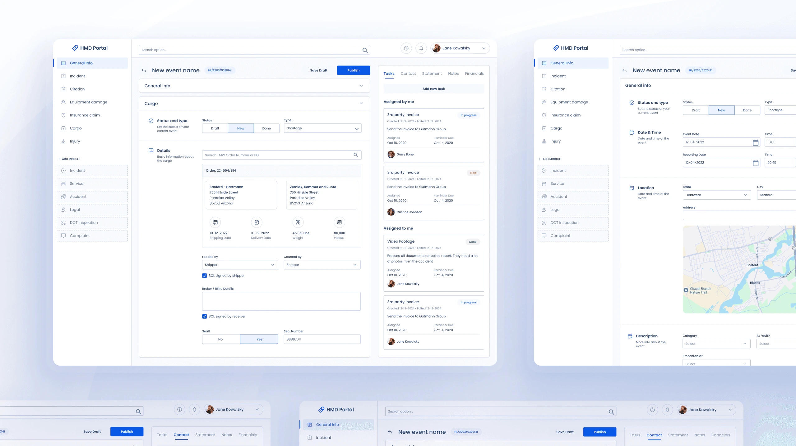 HMD Portal — screen