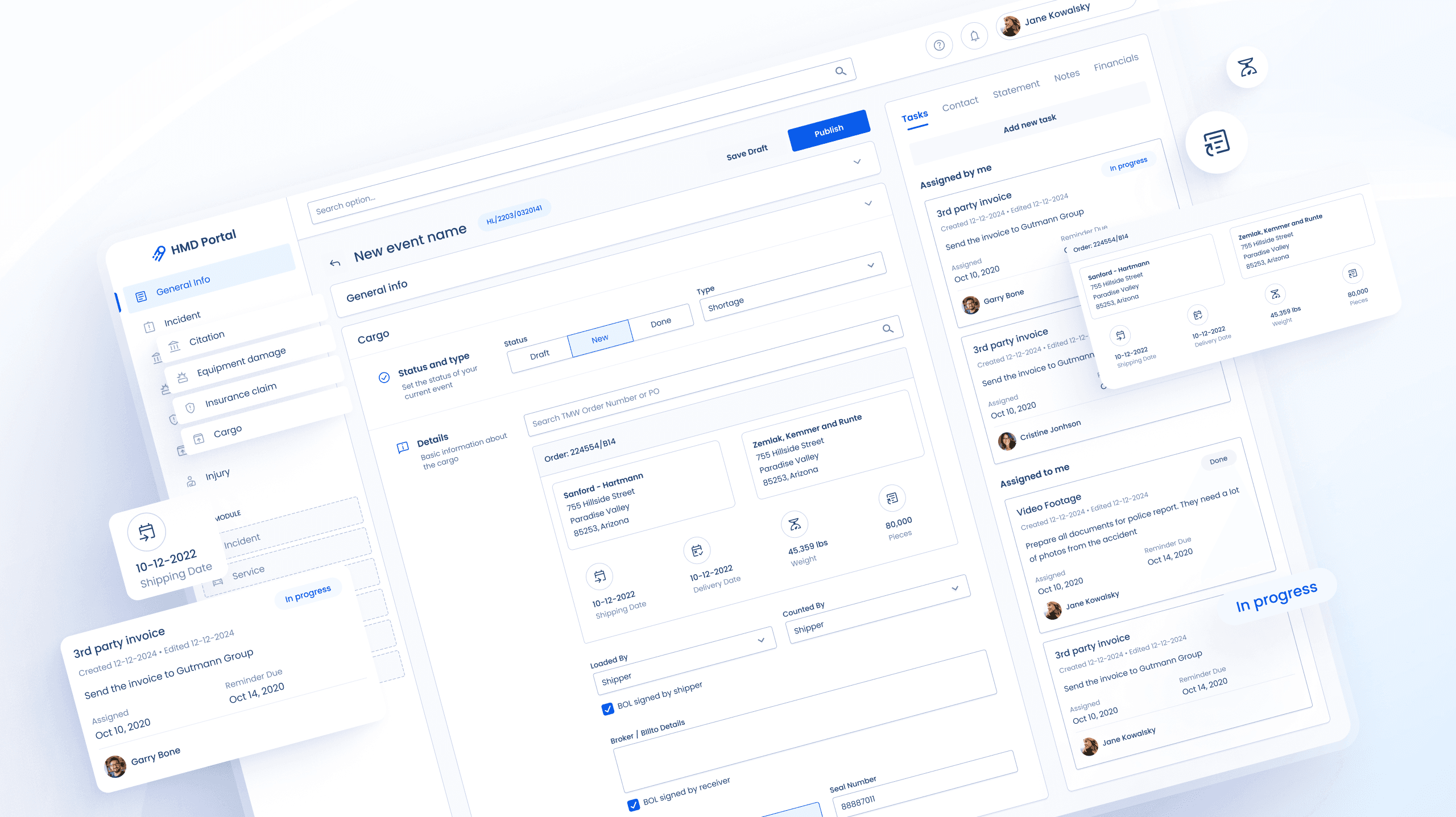 HMD Portal — screen